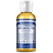 Dr. Bronner's Peppermint Castile Liquid Soap - 60ml