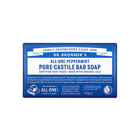 Dr. Bronner's Peppermint Organic Soap Bar