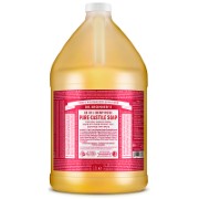 Dr. Bronner's Rose Castile Liquid Soap - 3.8L