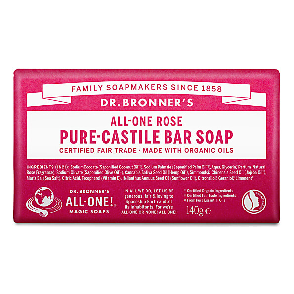 Dr. Bronner's Rose Organic Soap Bar