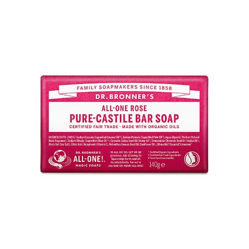 Dr. Bronner's Rose Organic Soap Bar