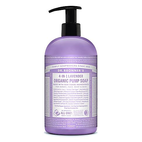 Dr. Bronner's Organic Pump Soap Lavender - 710ml