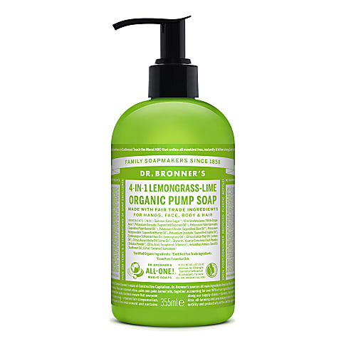 Dr. Bronner's Organic Pump Soap Lemongrass - 355ml
