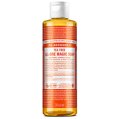 Dr. Bronner's Tea Tree All-One Magic Soap - 240ml