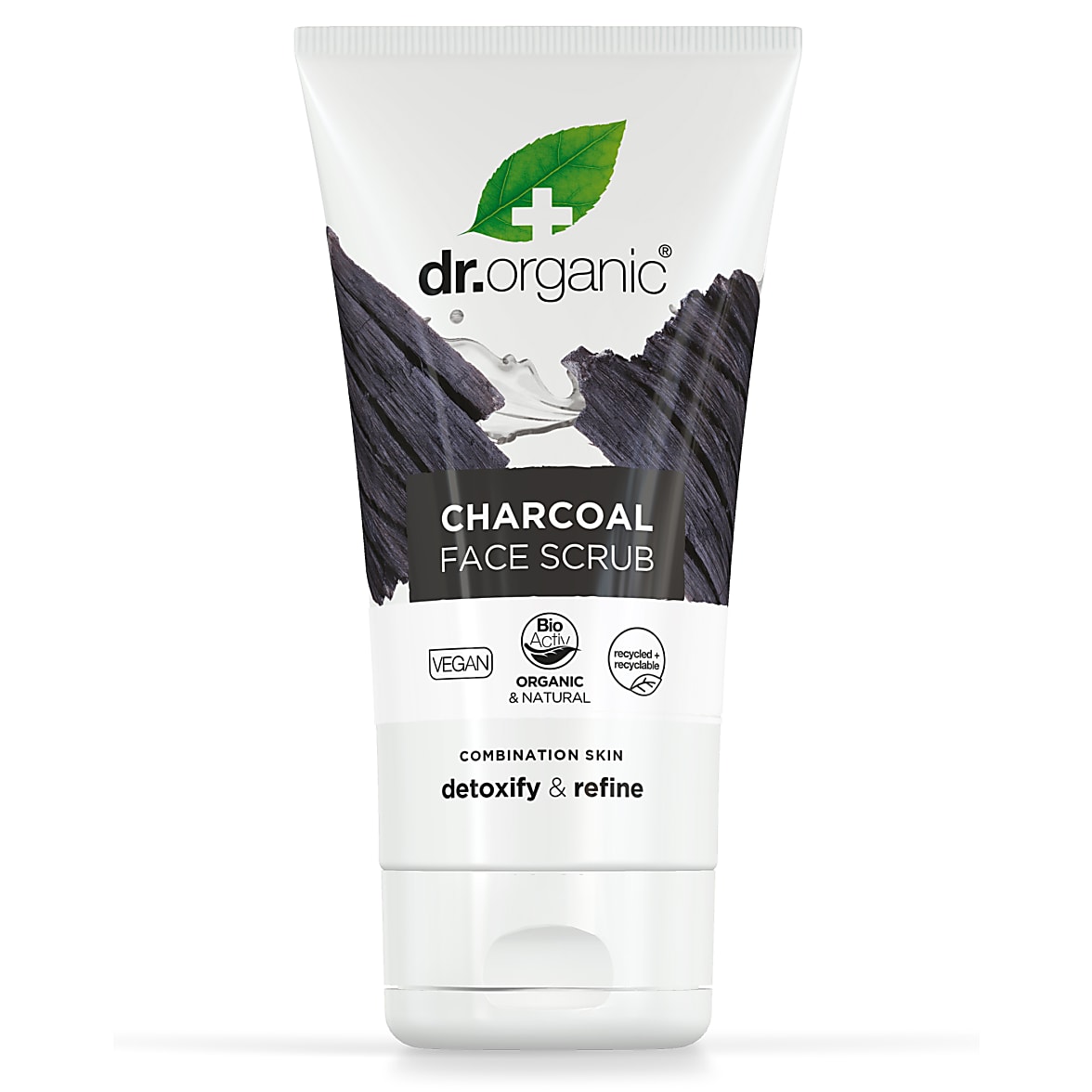 Photos - Facial / Body Cleansing Product Dr Organic Activated Charcoal Face Scrub DROACTCHRKFCSCRB