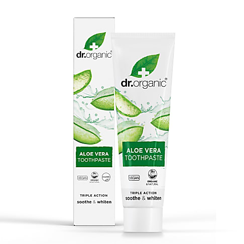 Dr Organic Aloe Vera Whitening Toothpaste