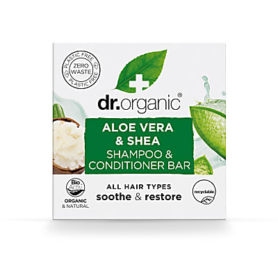 Dr Organic Aloe Vera & Shea Shampoo & Conditioner Bar