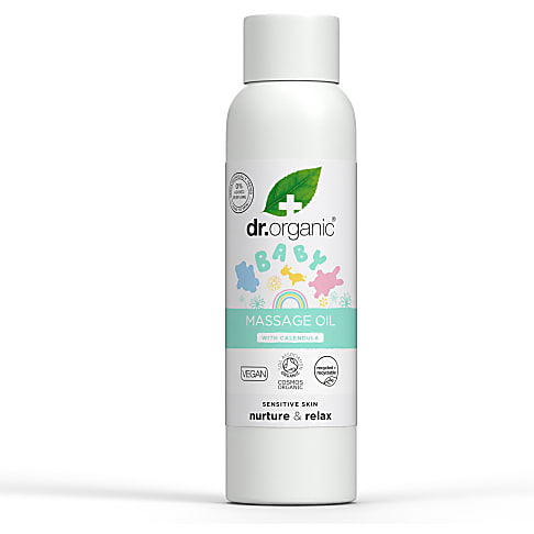 Dr Organic Baby Massage Oil with Calendula