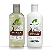 Dr Organic Virgin Coconut Oil Shampoo & Conditioner Bundle