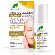 Dr Organic Pro Collagen Anti-Ageing Moisturiser with Milk Protein Probiotic Blend