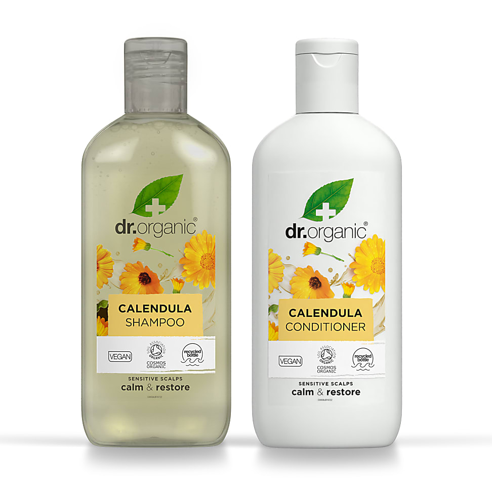Dr Organic Calendula Shampoo & Conditioner Bundle