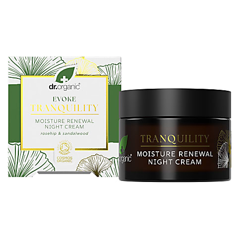 Dr Organic Evoke Tranquility Moisture Renewal Night Cream