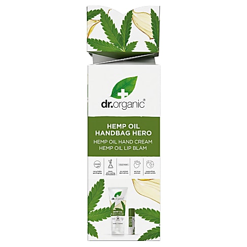 Dr Organic Hemp Oil Handbag Hero Gift Set
