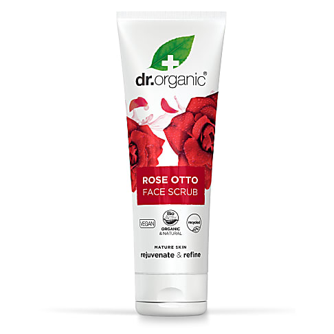 Dr Organic Rose Otto Face Scrub