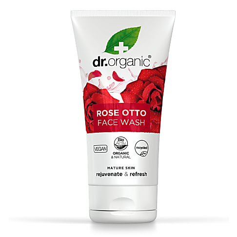 Dr Organic Rose Otto Creamy Face Wash