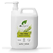 Dr Organic Tea Tree Body Wash 5L with Dispenser Pump