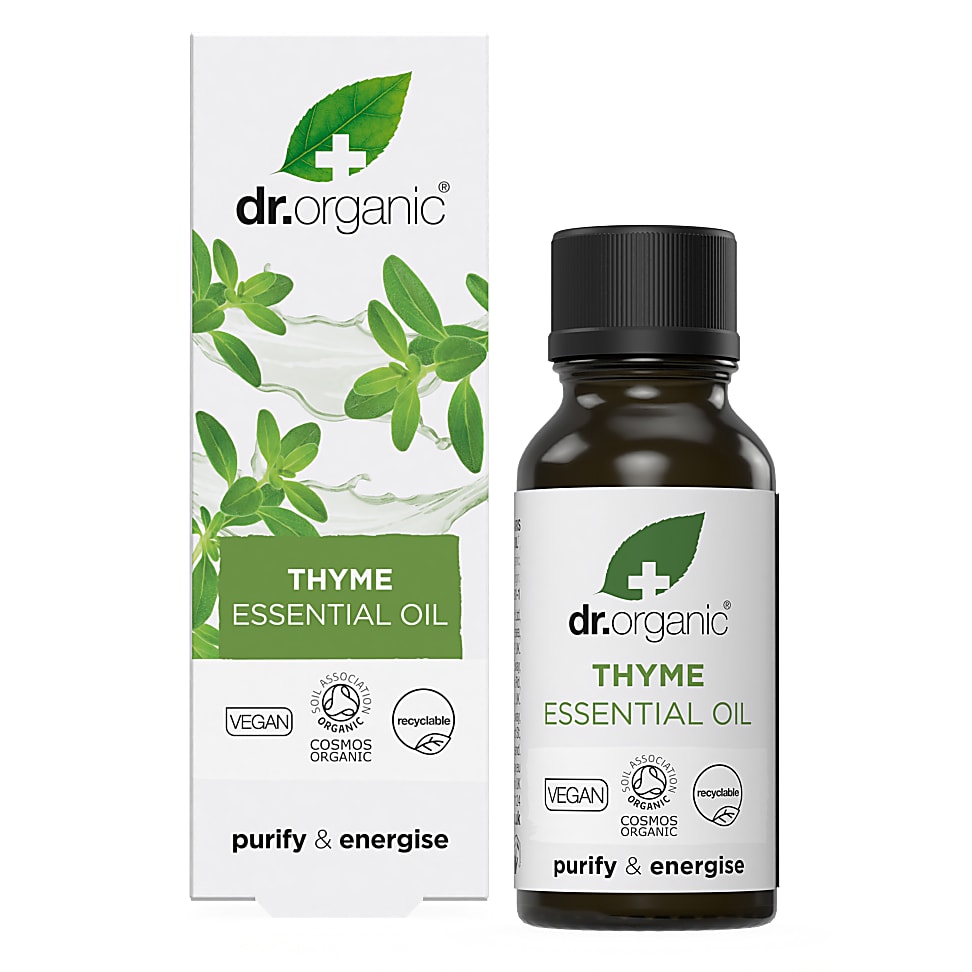 Dr Organic Thyme Pure Essential Oil 10Ml - Image 3