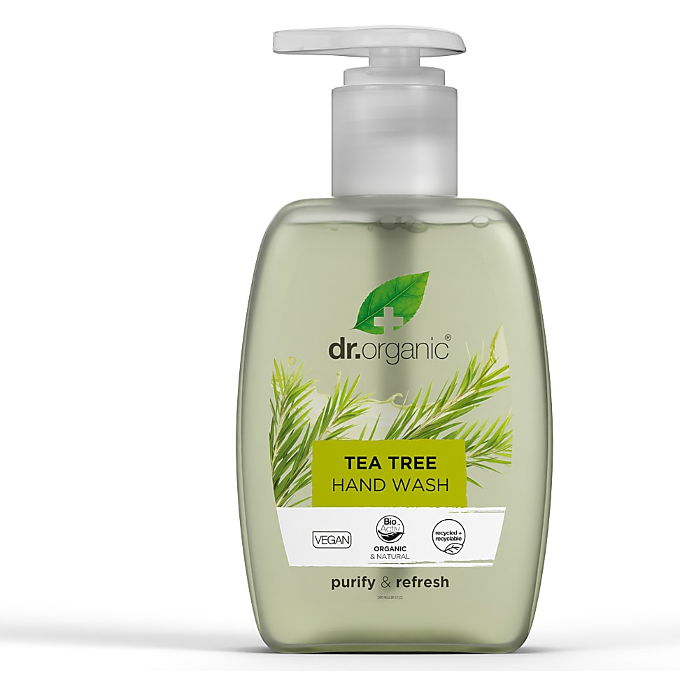 Photos - Soap / Hand Sanitiser Dr Organic Tea Tree Hand Wash DROTTHNDWSH