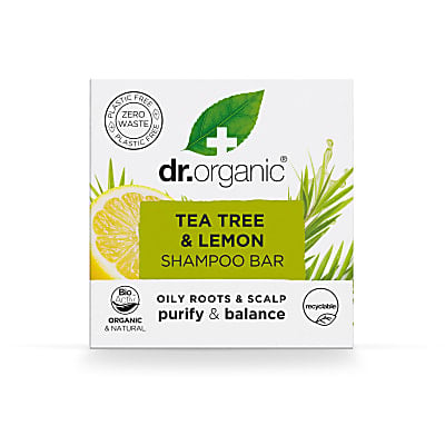 Dr Organic Tea Tree & Lemon Shampoo Bar