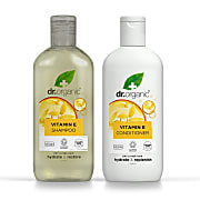 Dr Organic Vitamin E Shampoo & Conditioner Bundle