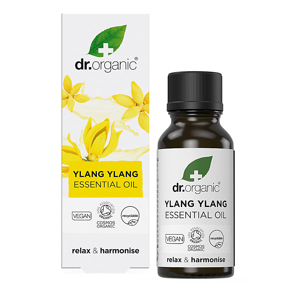 Dr Organic Ylang Ylang Essential Oil 10ml