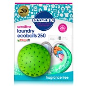 Ecozone Ecoballs 250 Washes - Fragrance Free