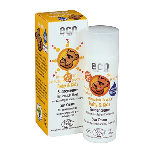 Eco Cosmetics Baby Sun Cream SPF45