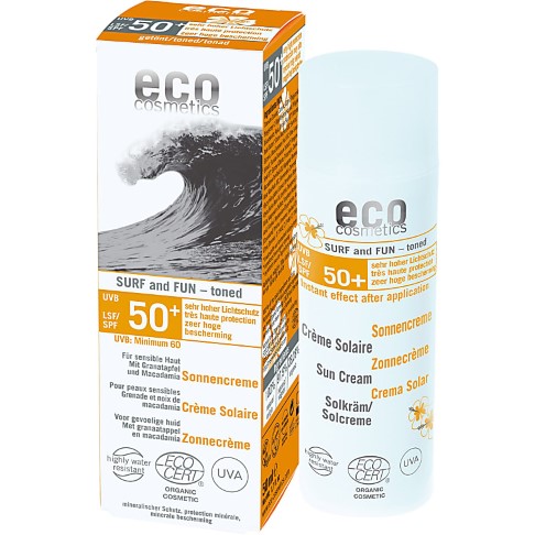 Eco Cosmetics Surf + Fun Waterproof Sun Cream SPF 50+
