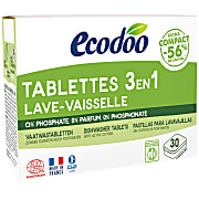 Ecodoo 3 in 1 Compact Dishwasher Tablets - 30