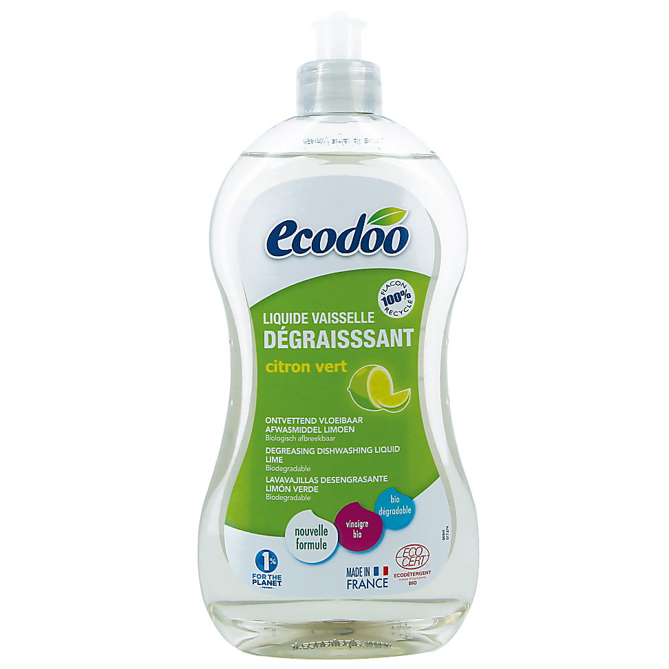 Ecodoo Concentrated Degreasing Dishwashing Liquid Lime