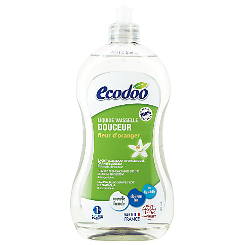 Ecodoo Concentrated Gentle Dishwashing Liquid - Orange Blossom