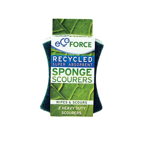 EcoForce Heavy Duty Sponge Scourers