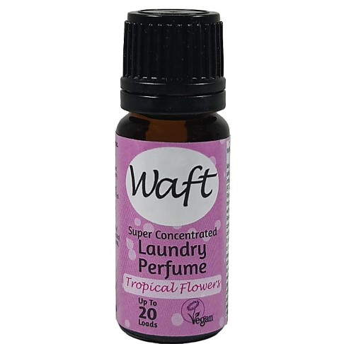 Waft Super Concentrated Laundry Perfume & Fabric Softener - Tropical Flowers 10ml