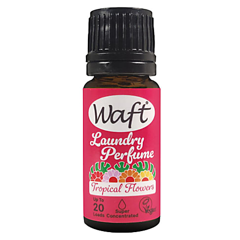 Waft Super Concentrated Laundry Perfume & Fabric Softener - Tropical Flowers 10ml