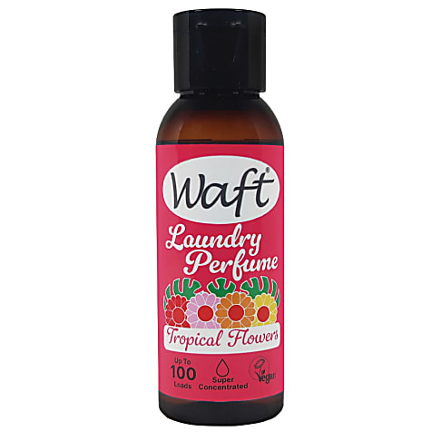 Waft Super Concentrated Laundry Perfume & Fabric Softener - Tropical Flowers 50ml