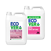 Ecover Fabric Softener & Wool and Silk Laundry Liquid 5L Mixed Bundle
