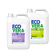 Ecover Hand Soap & Lemon & Aloe Vera Washing Up Liquid 5L Mixed Bundle