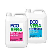 Ecover Fabric Softener & Chamomile Washing Up Liquid 5L Mixed Bundle