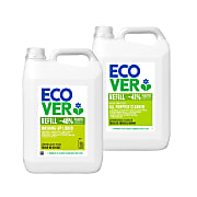 Ecover Lemon & Aloe Vera Washing Up Liquid & All Purpose Cleaner 5L Mixed Bundle