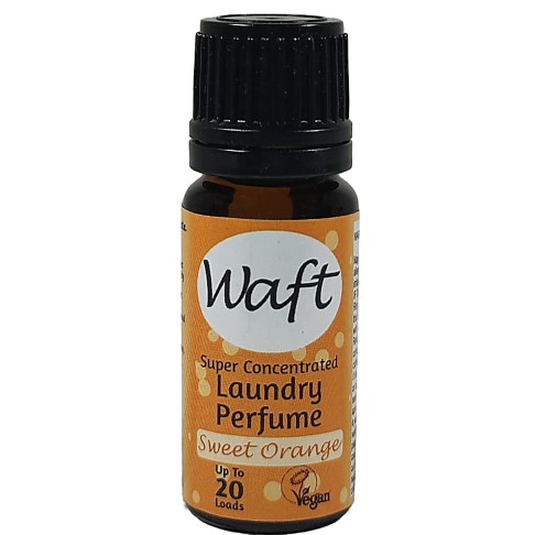 Waft Super Concentrated Laundry Perfume & Fabric Softener - Sweet Orange 10ml