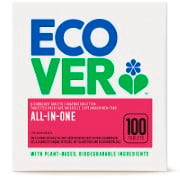 Ecover XL All In One Dishwasher Tablets - 100 tablets