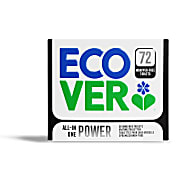 Ecover Wrapper Free All In One Power Dishwasher Tablets (72)