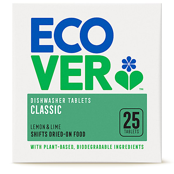 Photos - Other household chemicals Ecover Classic Dishwasher Tablets (25) EDISHTAB25 