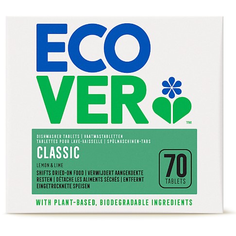 Ecover Classic Dishwasher Tablets XL - (70)