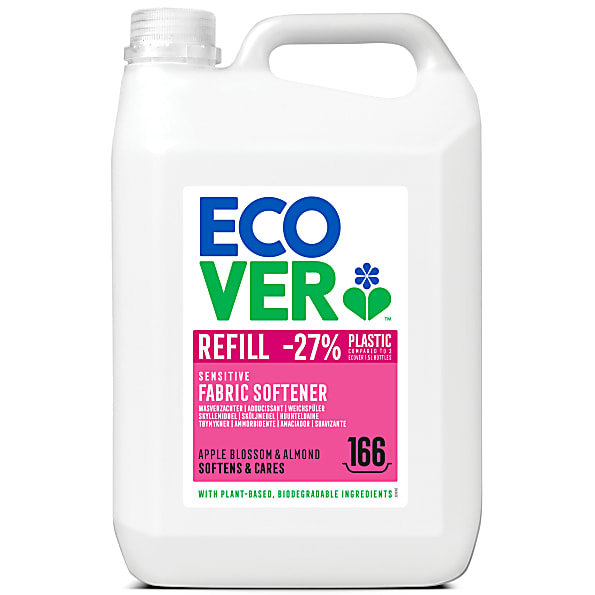 Photos - Laundry Detergent Ecover Fabric Softener Refill 5L  EFABSOFT5LNE (New Apple Blossom & Almond)