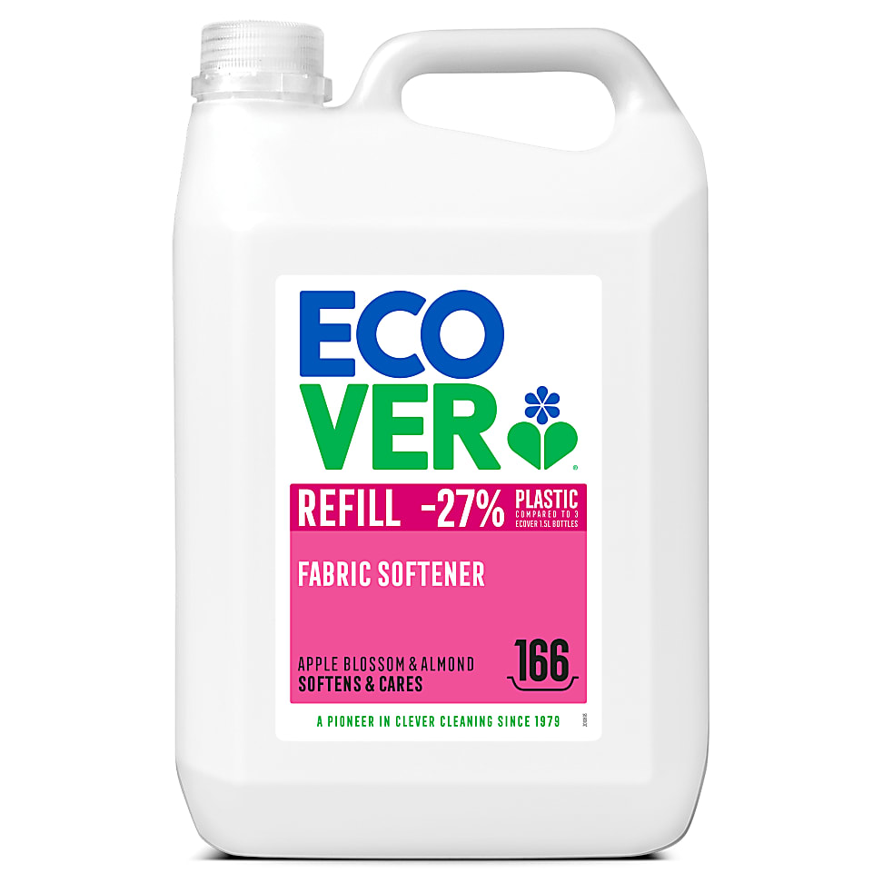 Photos - Laundry Detergent Ecover Fabric Softener Refill 5L  EFABSOFT5LNE (New Apple Blossom & Almond)