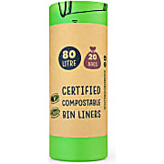 Eco Green Living Compostable Bin Liners - 80L