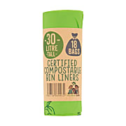 Eco Green Living Compostable Bin Liners - 30L