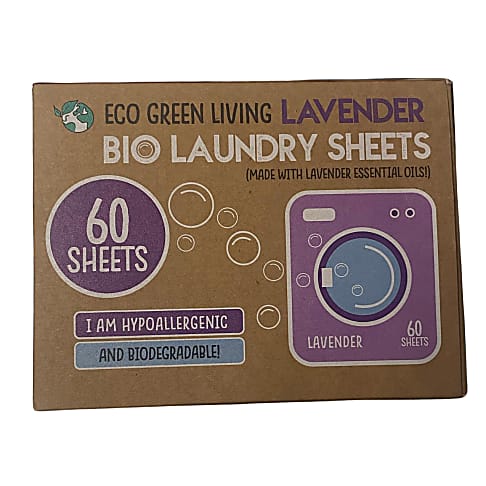 Eco Green Living Bio Laundry Sheets - Lavender