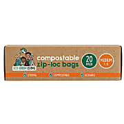 Eco Green Living Zip Lock Bags - 1.5L